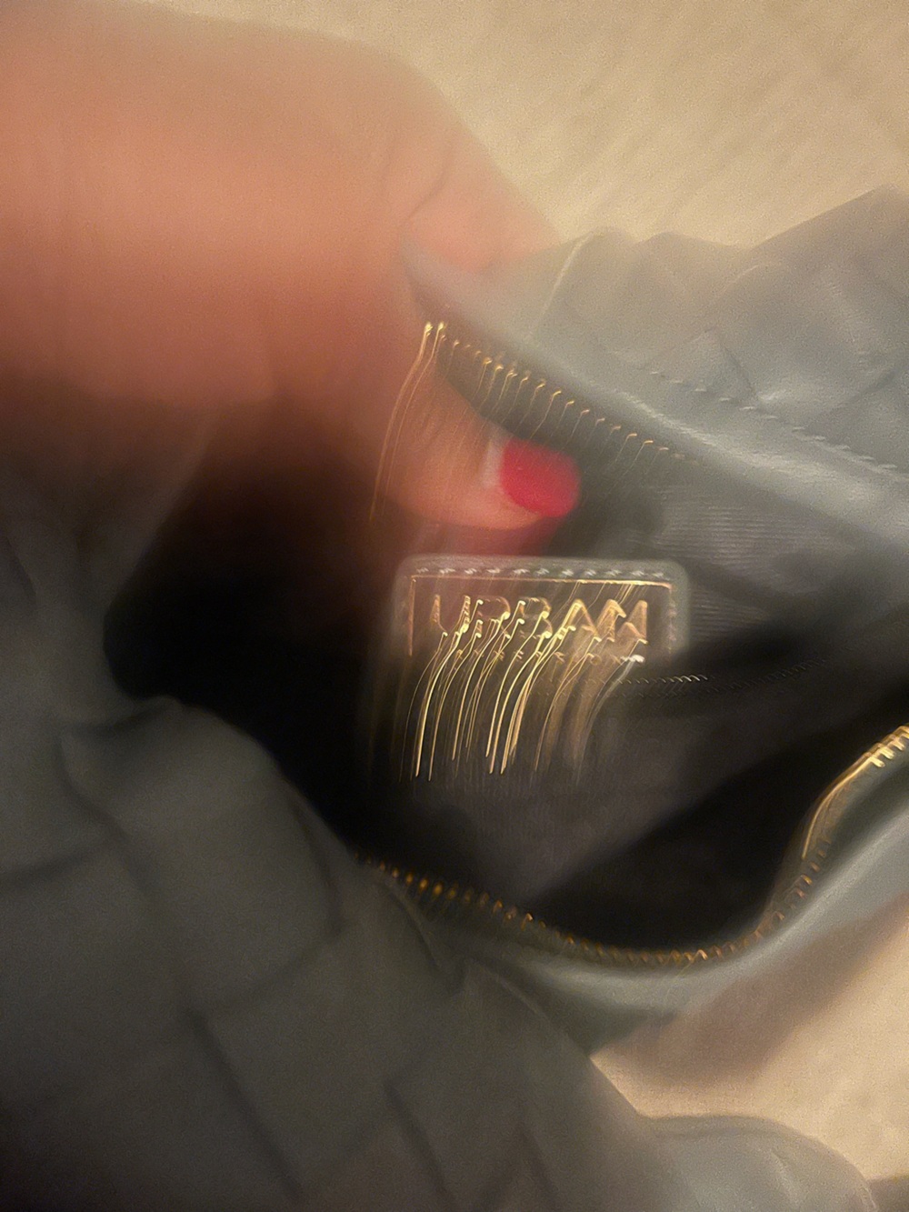 Urban Expressions Woven Shoulder Bag - Slate - Picture 2 of 3